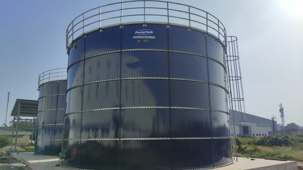 Water Tank : Prefab GFS Tank